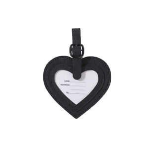 Heart Luggage Tag Id Address Name Holder Baggage Boarding Tag