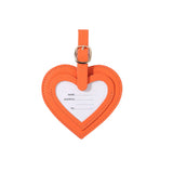 Heart Luggage Tag Id Address Name Holder Baggage Boarding Tag
