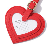 Heart Luggage Tag Id Address Name Holder Baggage Boarding Tag