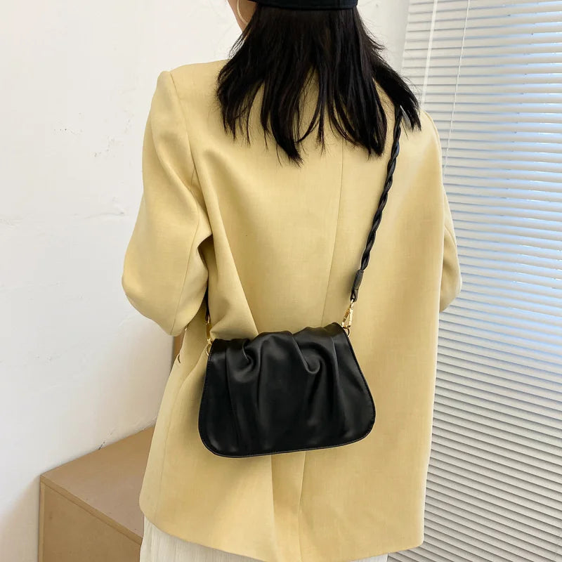 Luxury Handbags Niche Cloud Bag Fairy Fold Armpit Bag Single Shoulder Bag