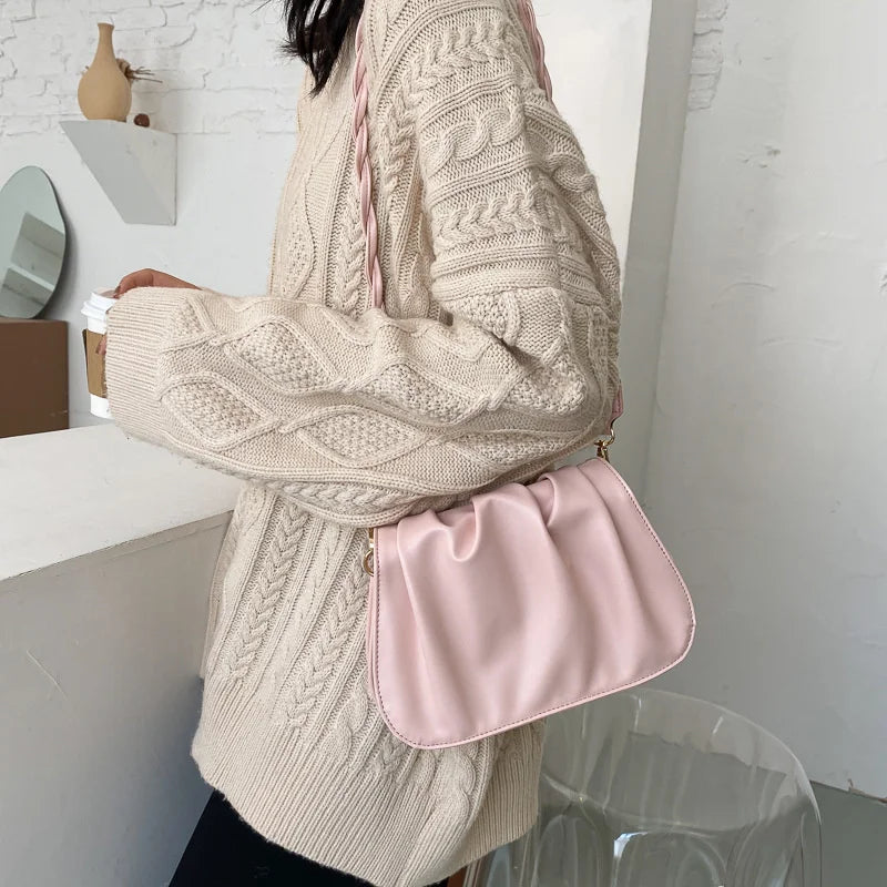 Luxury Handbags Niche Cloud Bag Fairy Fold Armpit Bag Single Shoulder Bag