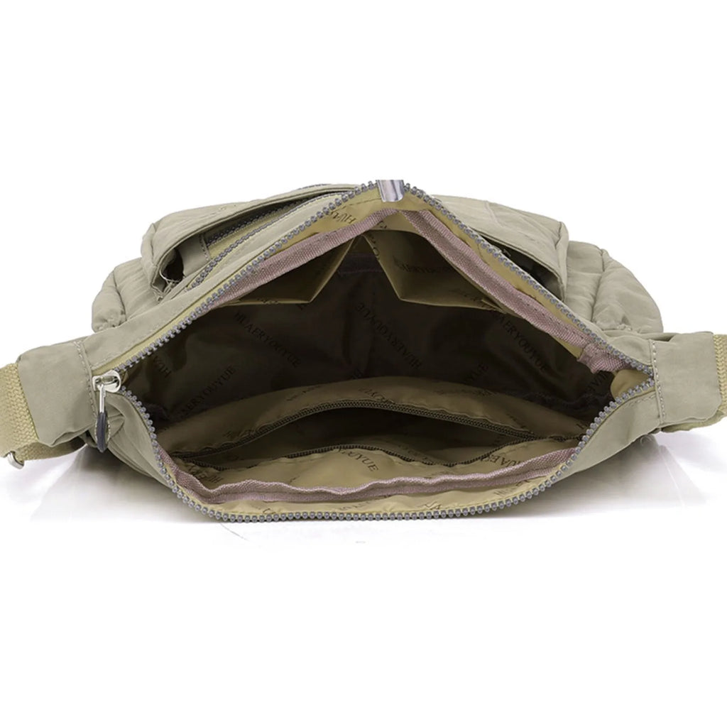 Women Nylon Shoulder Bag Waterproof Shopping Handbag Travel Bag