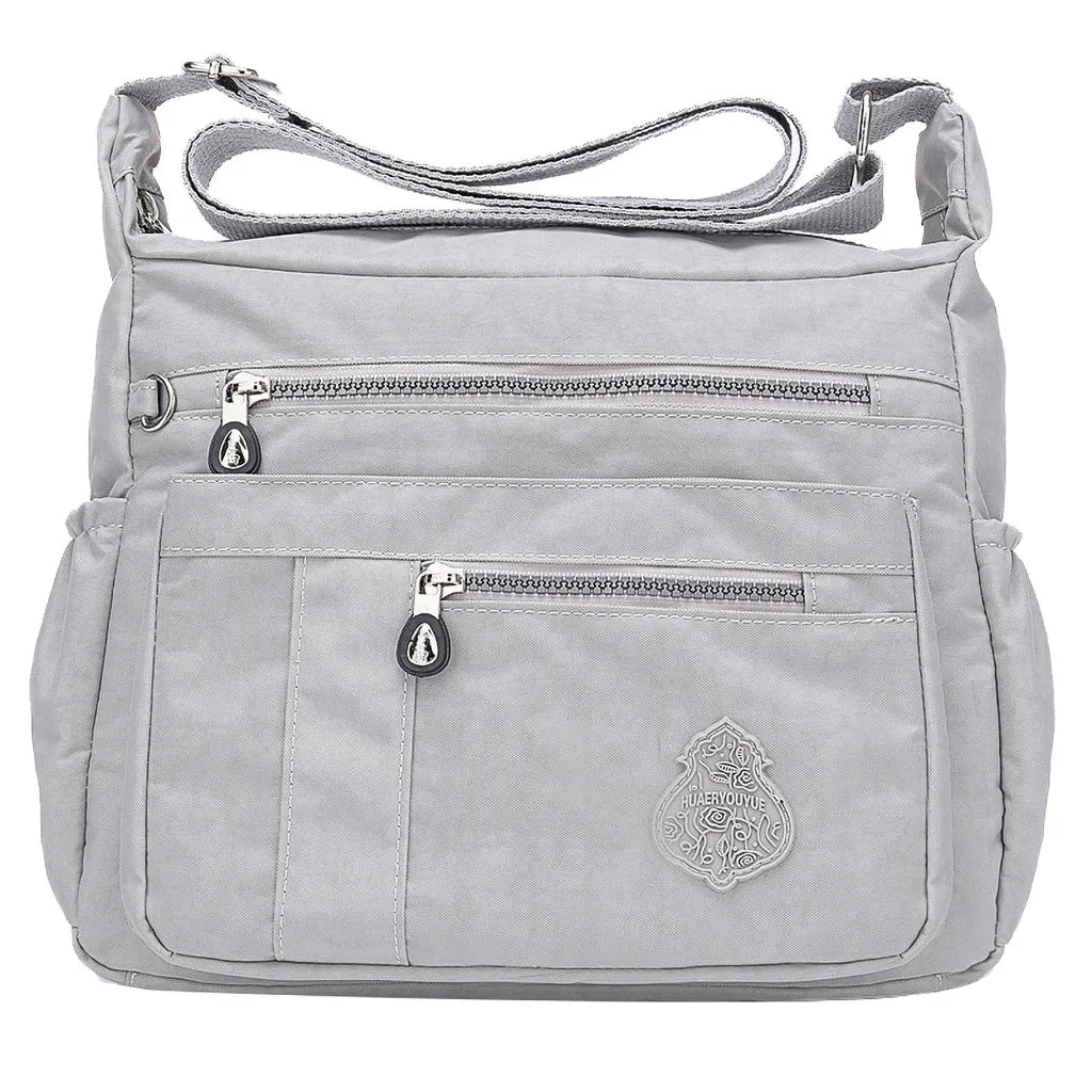 Women Nylon Shoulder Bag Waterproof Shopping Handbag Travel Bag