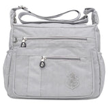 Women Nylon Shoulder Bag Waterproof Shopping Handbag Travel Bag