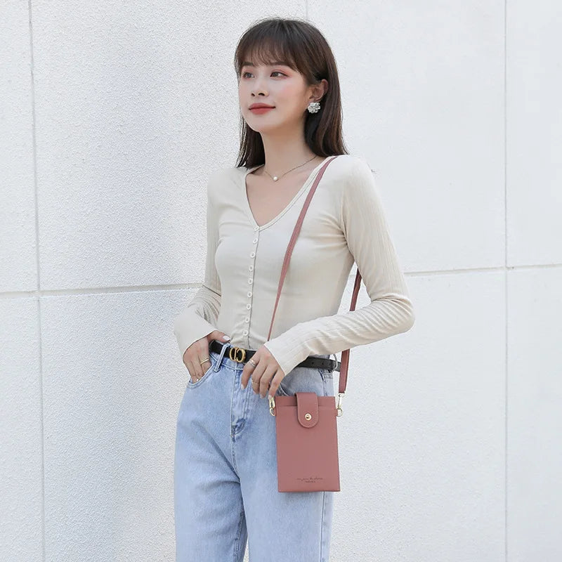 Women's Soft Leather Shoulder Handbag Large Capacity Bag