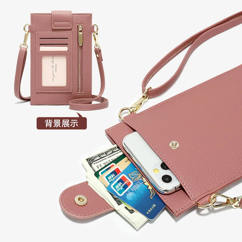 Women's Soft Leather Shoulder Handbag Large Capacity Bag