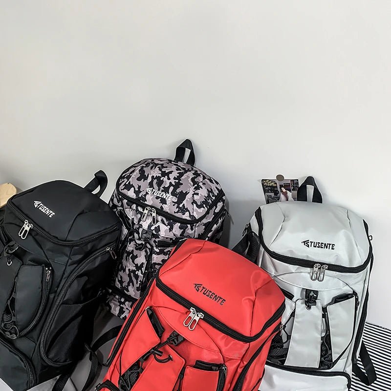 Basketball Backpack with Ball Holder, Shoe Compartment