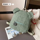 Bear Backpacks for Women Portable Children Travel Rucksacks