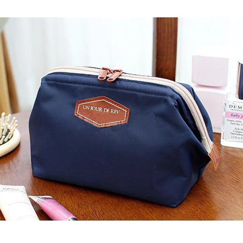 Beauty Lady Travel Makeup Bag Cosmetic Pouch Clutch Handbag Casual Purse