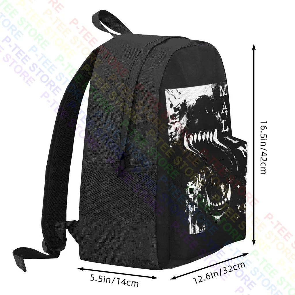 Belgian Malinois Large Capacity Backpack Bookbag Shoe Bag Gym Tote Bag Bags