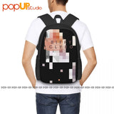 Biffy Clyro Multi Pixel Backpack Large Capacity Portable Storage Bag