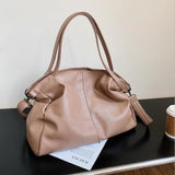 Women's Large Shoulder Bag Soft Leather Crossbody Travel Tote Bag