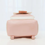 Women Backpack Set Large Capacity Soft Leather Female Shoulder Crossbody Bag