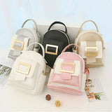 Women Backpack Set Large Capacity Soft Leather Female Shoulder Crossbody Bag