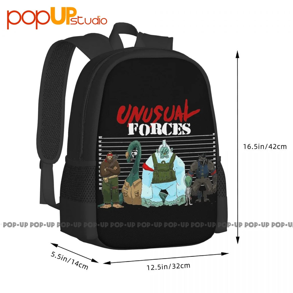 Bigfoot Alien Lochness Monster Werewolf Cryptozoology Backpack