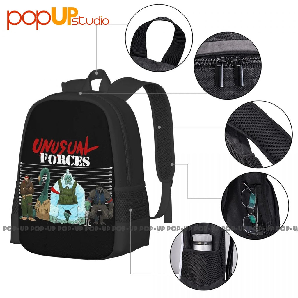Bigfoot Alien Lochness Monster Werewolf Cryptozoology Backpack