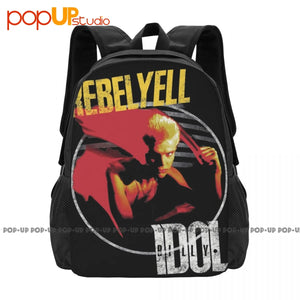 Billy Idol Backpack Large Capacity Print Shoe Bag Sports Bag