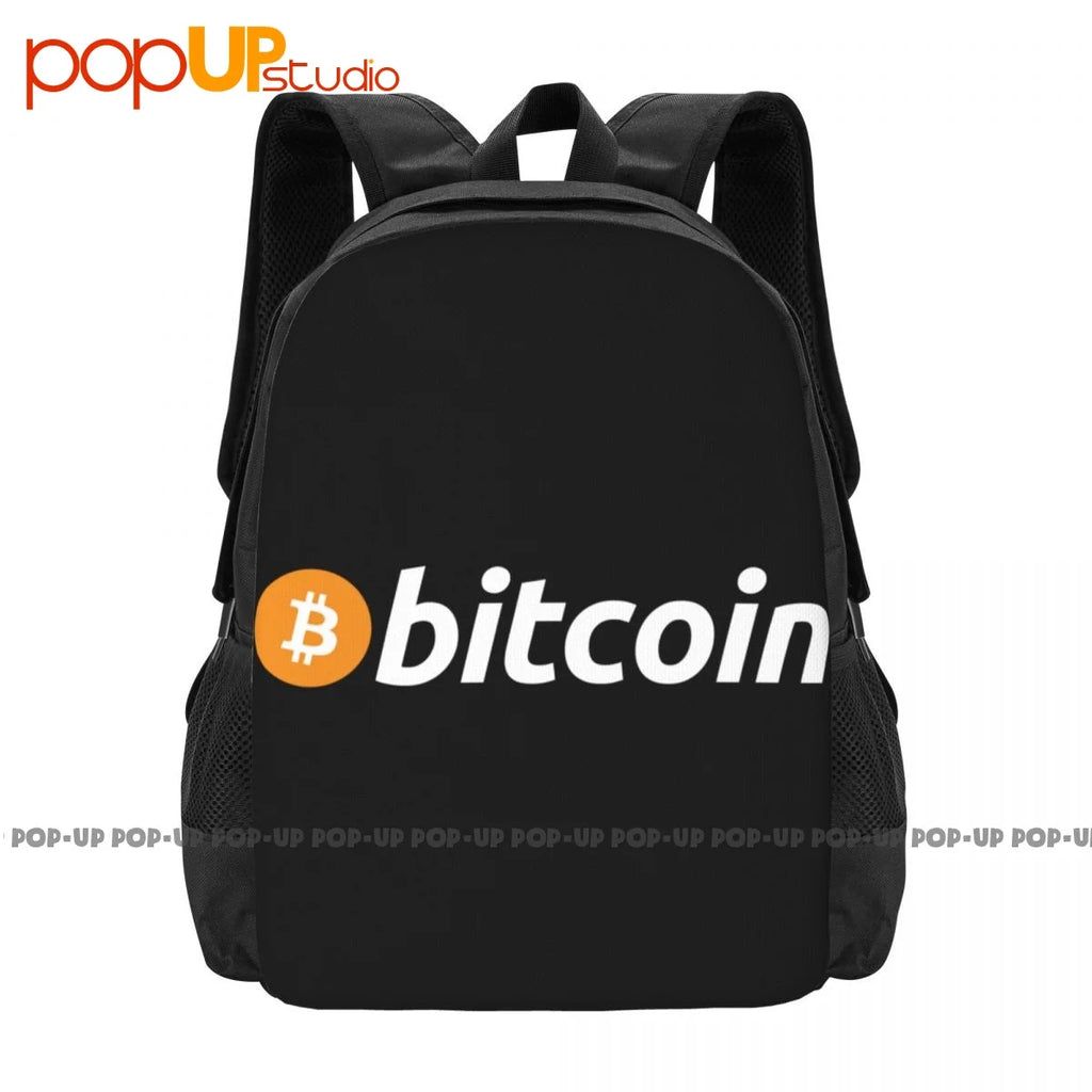 Bitcoin Backpack Large Capacity Foldable Sports Style Multi-function