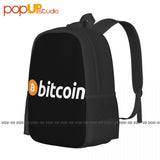 Bitcoin Backpack Large Capacity Foldable Sports Style Multi-function