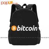 Bitcoin Backpack Large Capacity Foldable Sports Style Multi-function