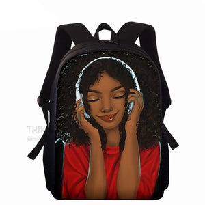 African American School Bags For Teen Music Girls
