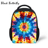 Butterfly Student Backpack Colorful Pattern Kids School Bags Children Book Bag K