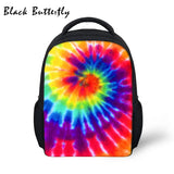 Butterfly Student Backpack Colorful Pattern Kids School Bags Children Book Bag K