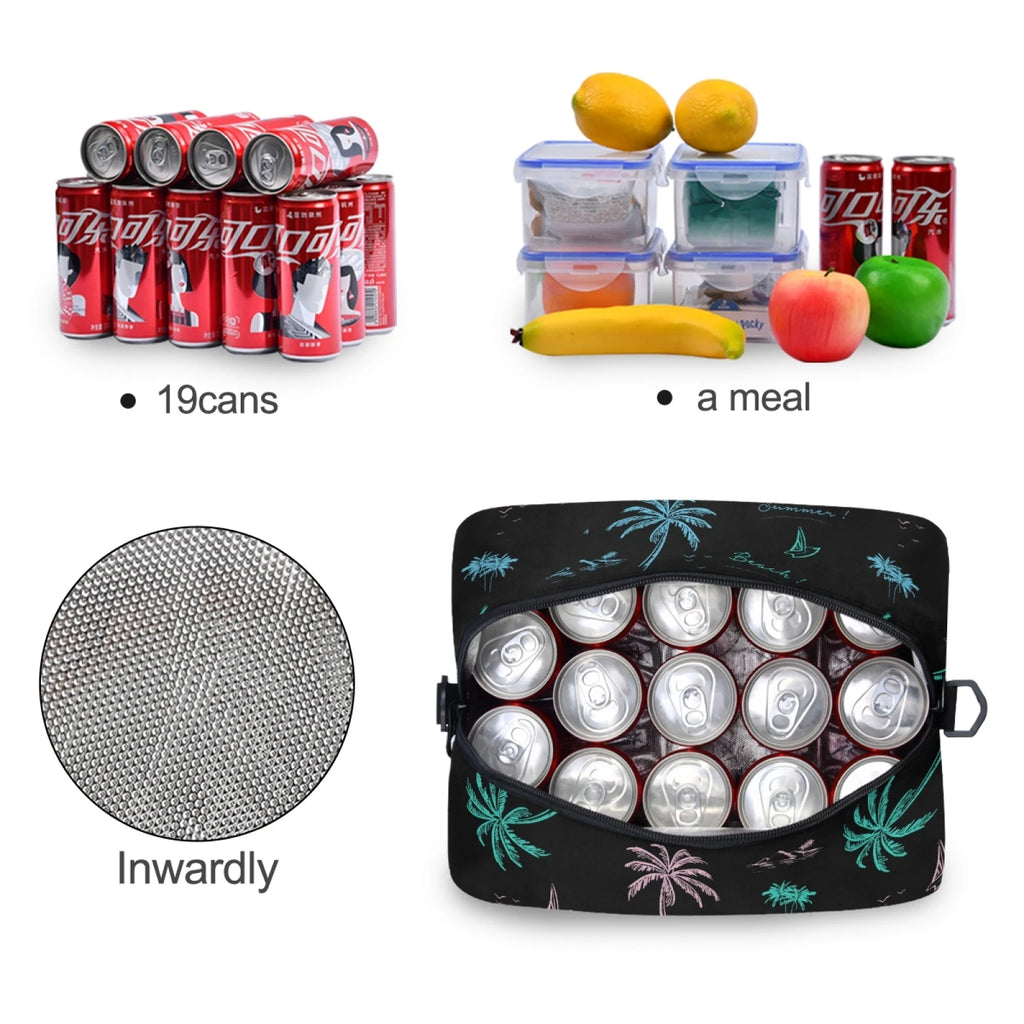 Casual Lunch Bag Portable Children Lunch Bag Outdoor Picnic Food Storage Insulat
