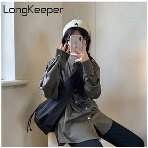 Nylon Crossbody Bags Large Capacity Shoulder Tote Bags