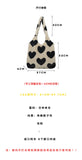 Heart Plush Shoulder Bag Women's Winter Bag Large Capacity Tote Bag