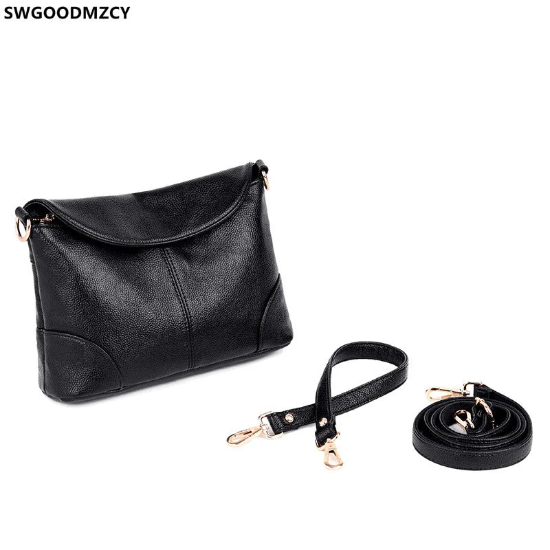 Leather Tote Bag Crossbody Shoulder Bag Women