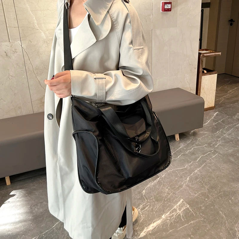 Casual Nylon Women's Shoulder Bag Large Capacity Tote