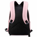 Nylon Laptop Capacity Junior High School Female Students Daily Class Backpack