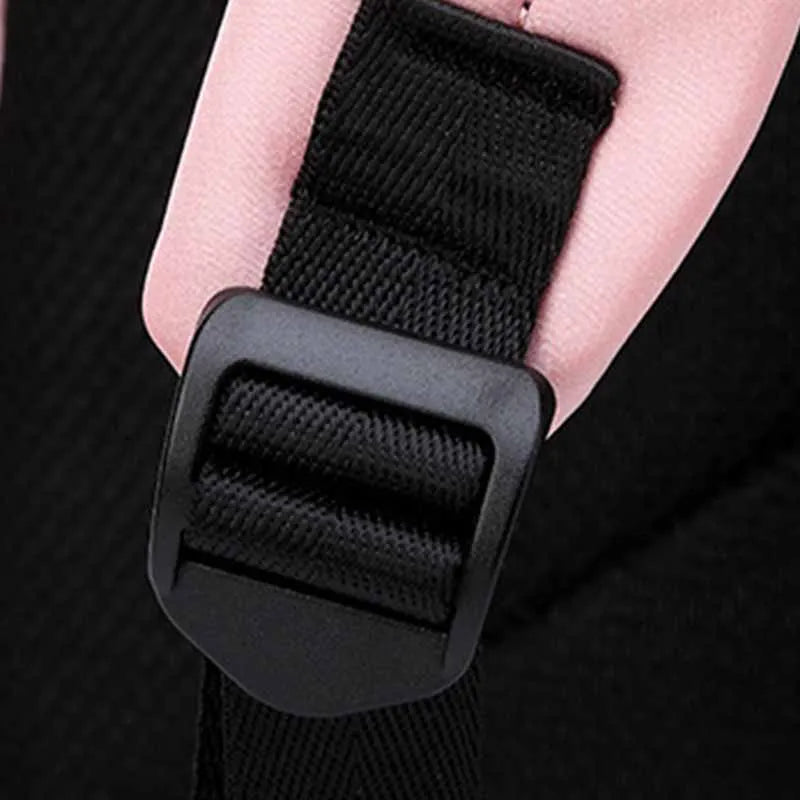 Nylon Laptop Capacity Junior High School Female Students Daily Class Backpack