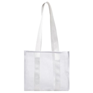 Nylon Mesh Beach Bag Girls Shopper Shoulder Bag Summer Tote Bags For Women