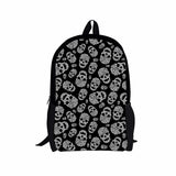 Skull Backpack for Girls Student Kids Bagpack