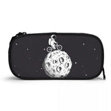 Outer Spaceman Print Pencil Case for Kids Boy Girl