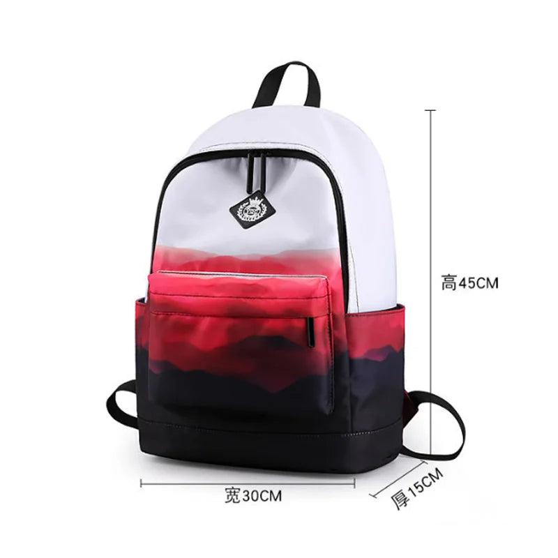 Casual Daypack Lightweight Back Bag School Bags For Teenagers