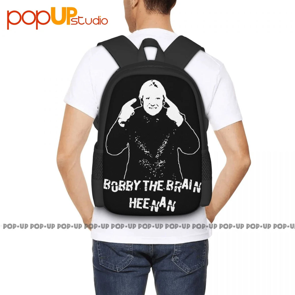 Bobby The Brain Heenan Legends Of Wrestling Backpack Large Capacity