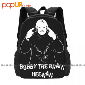 Bobby The Brain Heenan Legends Of Wrestling Backpack Large Capacity