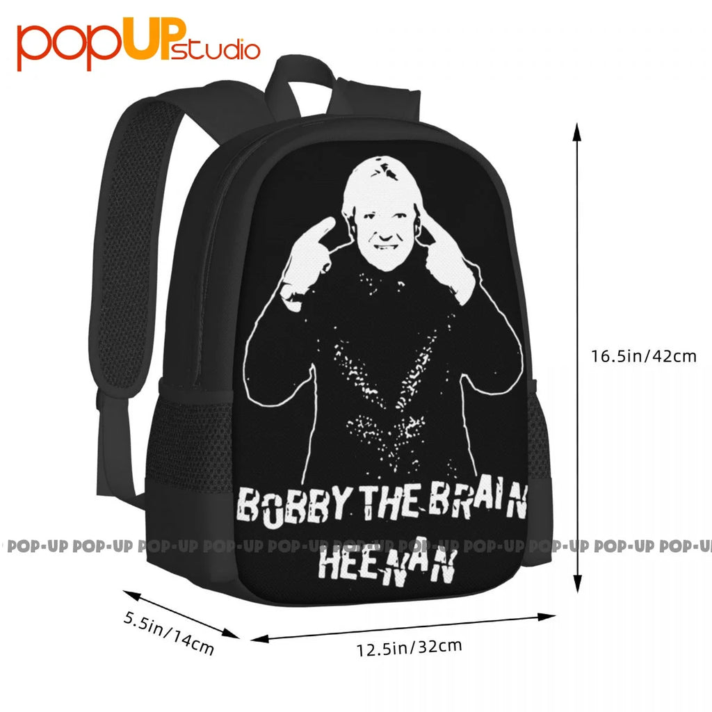 Bobby The Brain Heenan Legends Of Wrestling Backpack Large Capacity