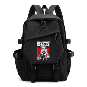Bocchi The Rock Anime Zip Big Backpack Unisex Teens School Bags