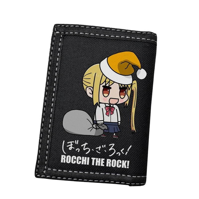 Bocchi The Rock Nylon Short Wallet Money Bag
