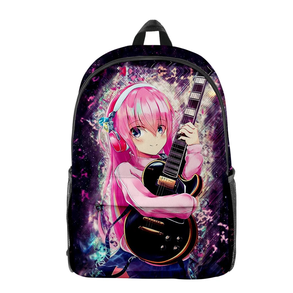 Bocchi the Rock Anime Japan Manga Backpack Student School Bag Daypack