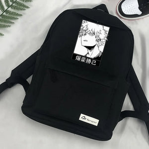 My Hero Academia Bakugo Cartoon Schoolbag Backpack Teens Laptop Travel Bag