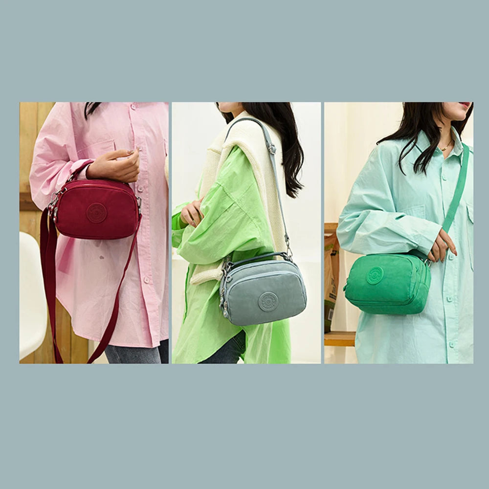Casual Women Shoulder Bag Canvas Handbag Messenger Crossbody