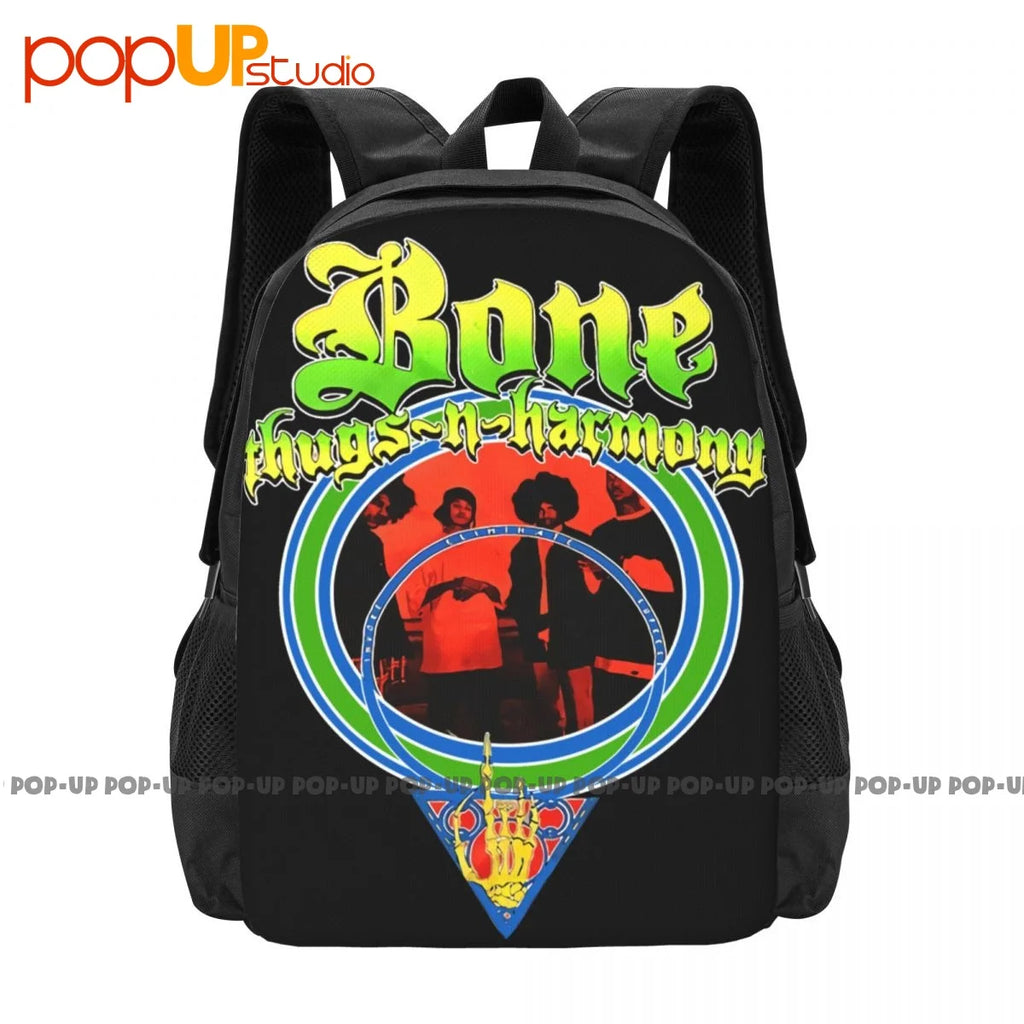 BTNH Vintage Art Print 3D Backpack Large Capacity