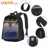 Borknagar Backpack Large Vintage School Sport Bag