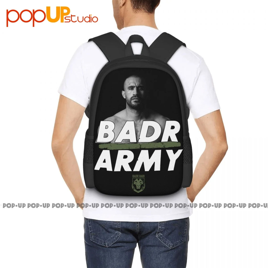 Born Lion Sport Kickboxing Badr Hari Backpack Large Capacity Beach Bag