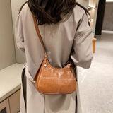 Boston Leather Shoulder Bag Women's Handbag Crossbody Bag